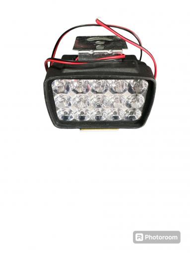 Фара LED L6-22,5W прямокутна 95*65*56мм FLOOD 9-85V DC1,5W 15шт. 6000К IP67 2200Lm
