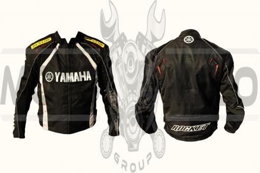Мотокуртка YMH (текстиль) (mod:1, size:L, черная)