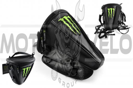Рюкзак-сумка MONSTER ENERGY (mod:B-1, на хвост мотоцикла)