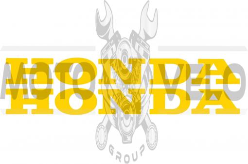 Наклейка буквы (mod:Honda 19х5см, 2шт, желтые) (#HCT10002)