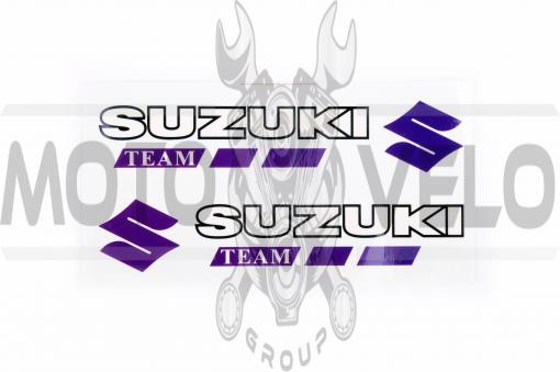 Наклейка логотип SZK (14x3см, 2шт) (#6001)