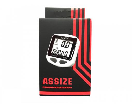 Велокомпьютер проводной "Assize" (11 режимов), mod:AS-827/820