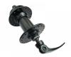 Втулка передняя алюминиевая под эксцентрик на промподшипнике ( Disc-Brake 6 болтов) Black 36H