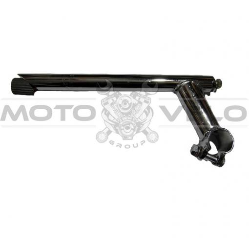 Вынос руля велосипеда горный,металлический (L-250mm,d-22mm),цвет:черный