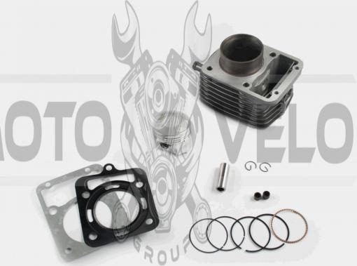 Поршневая (ЦПГ) 4T CG180 (Ø59.6, p-15, h-77) (водяное охлаждение, с ребрами, #0001) GONGYU