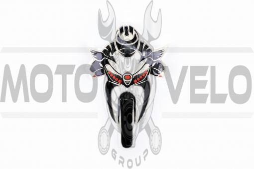 Наклейка декор MOTOANGEL (11x17см, силикон) (#5339)